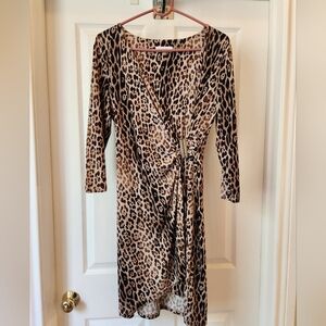Calvin Klein Animal Print Dress